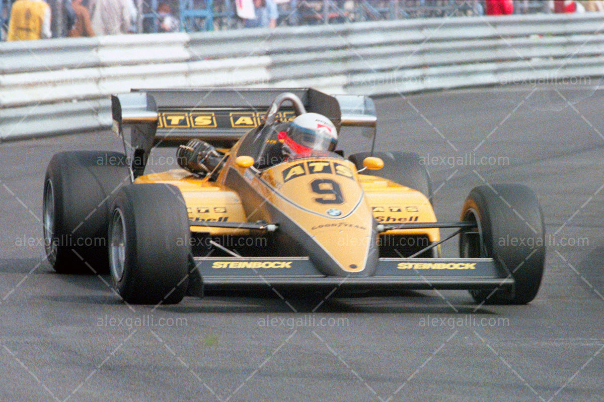 F1 1983 Manfred Winkelhock - ATS D6 - 19830055