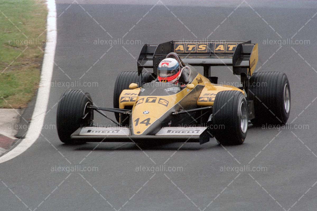 F1 1984 Manfred Winklehock - ATS D7 - 19840109