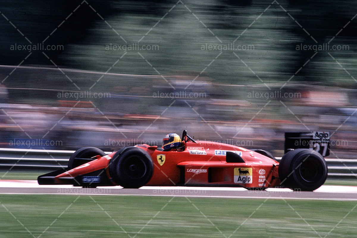 F1 1988 Michele Alboreto - Ferrari 8788C - 19880005