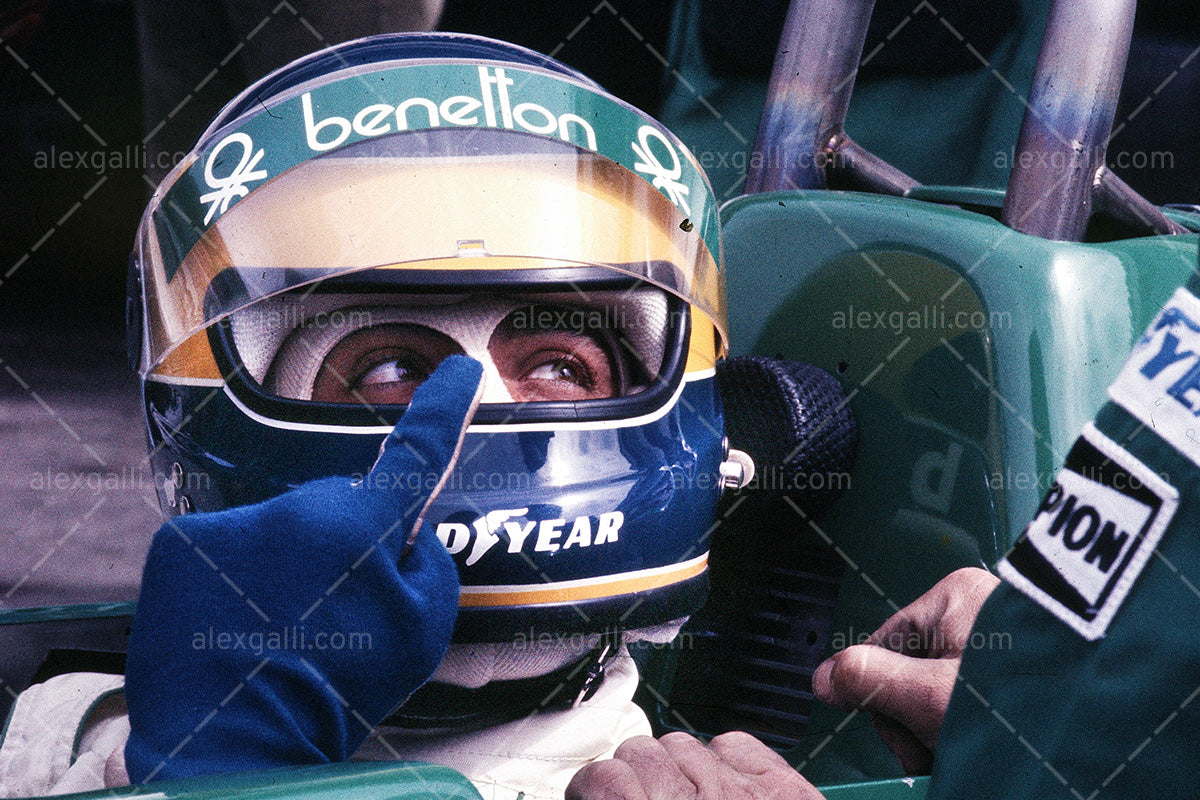 F1 1983 Michele Alboreto - Tyrrell 012 - 19830004