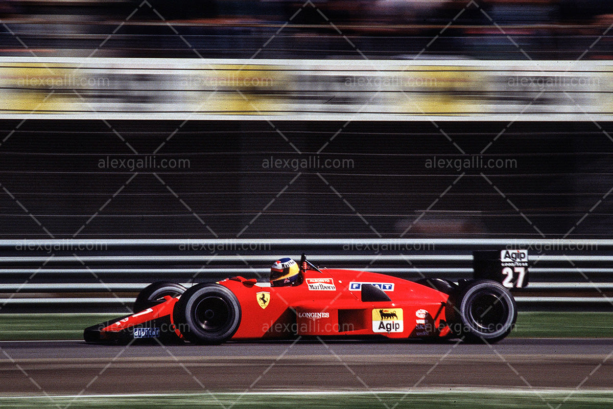 F1 1988 Michele Alboreto - Ferrari 8788C - 19880006