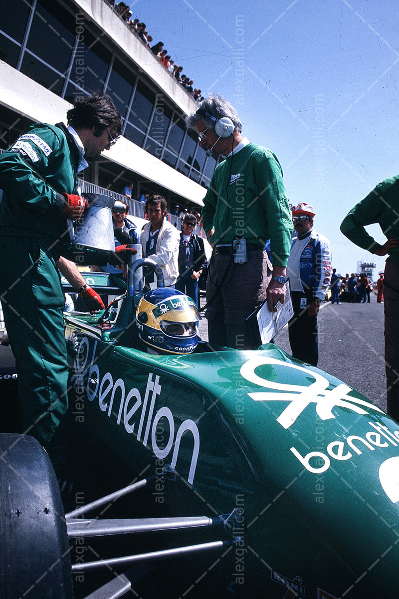 F1 1983 Michele Alboreto - Tyrrell 012 - 19830005