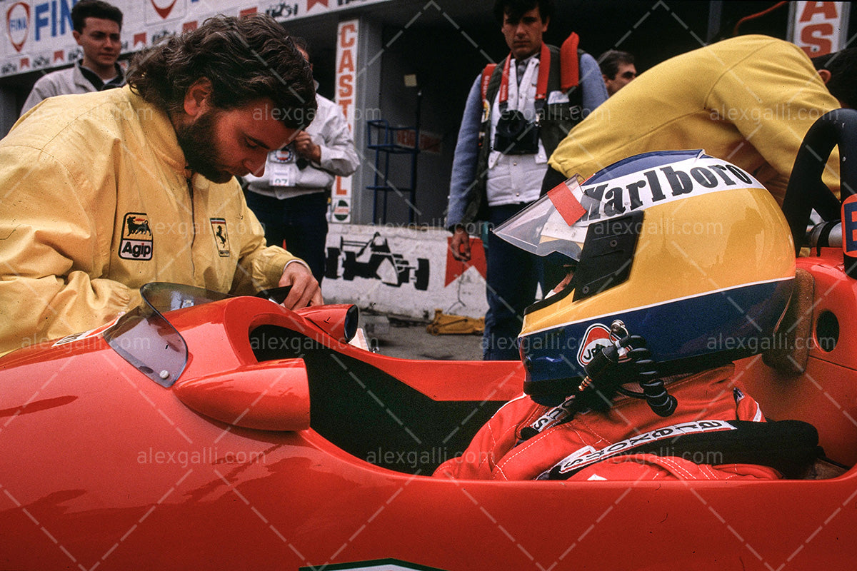 F1 1988 Michele Alboreto - Ferrari 8788C - 19880008