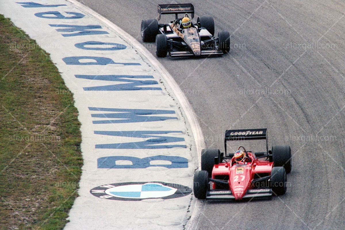 F1 1985 Michele Alboreto - Ferrari 156/85 - 19850012