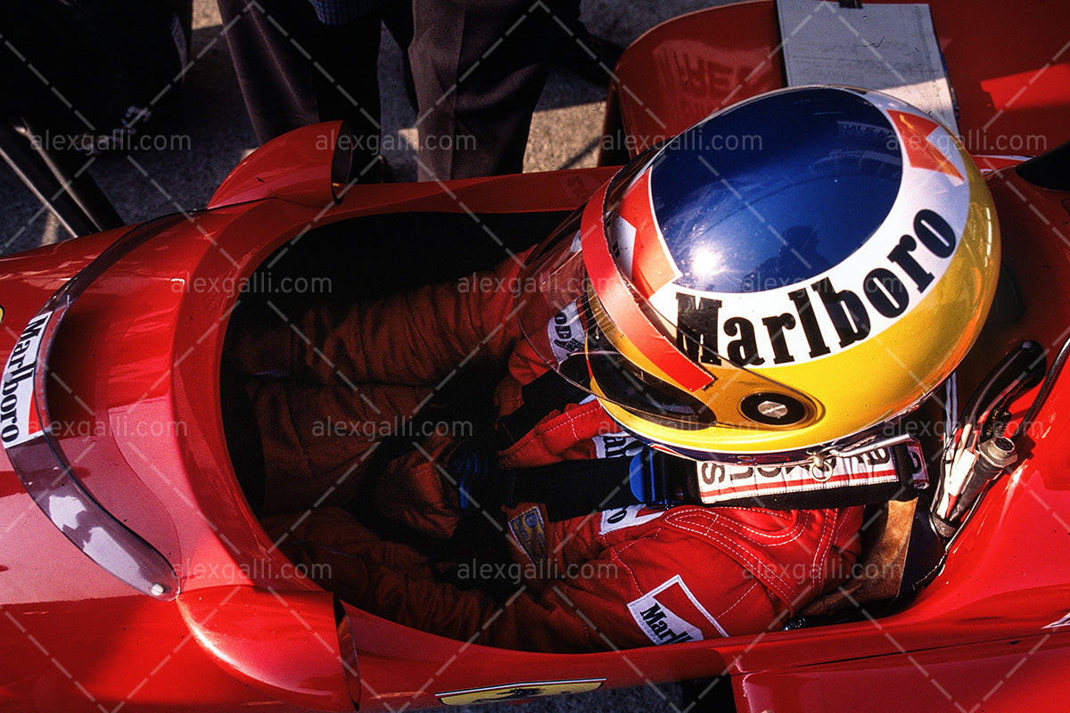 F1 1987 Michele Alboreto - Ferrari F1-87 - 19870015