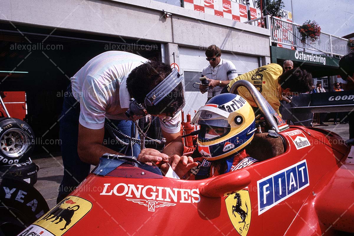 F1 1984 Michele Alboreto - Ferrari 126C4 - 19840003