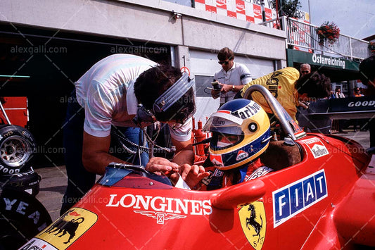 F1 1984 Michele Alboreto - Ferrari 126C4 - 19840003