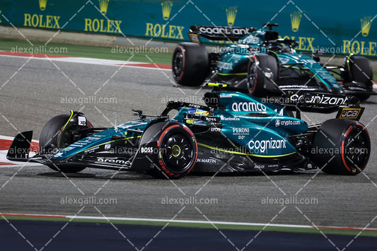F1 2023 - 01 Bahrain GP - Fernando Alonso  - Aston Martin - 2300063