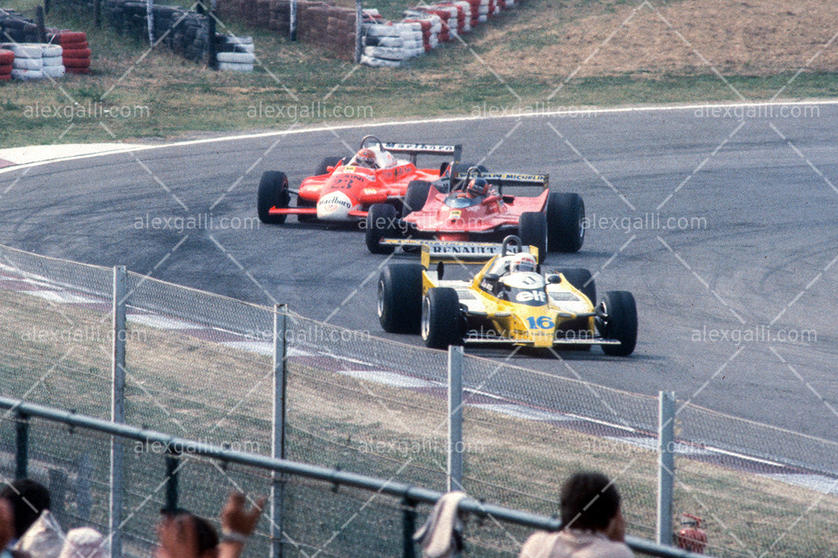 F1 1980 Rene Arnoux - Renault RE20 - 19800003