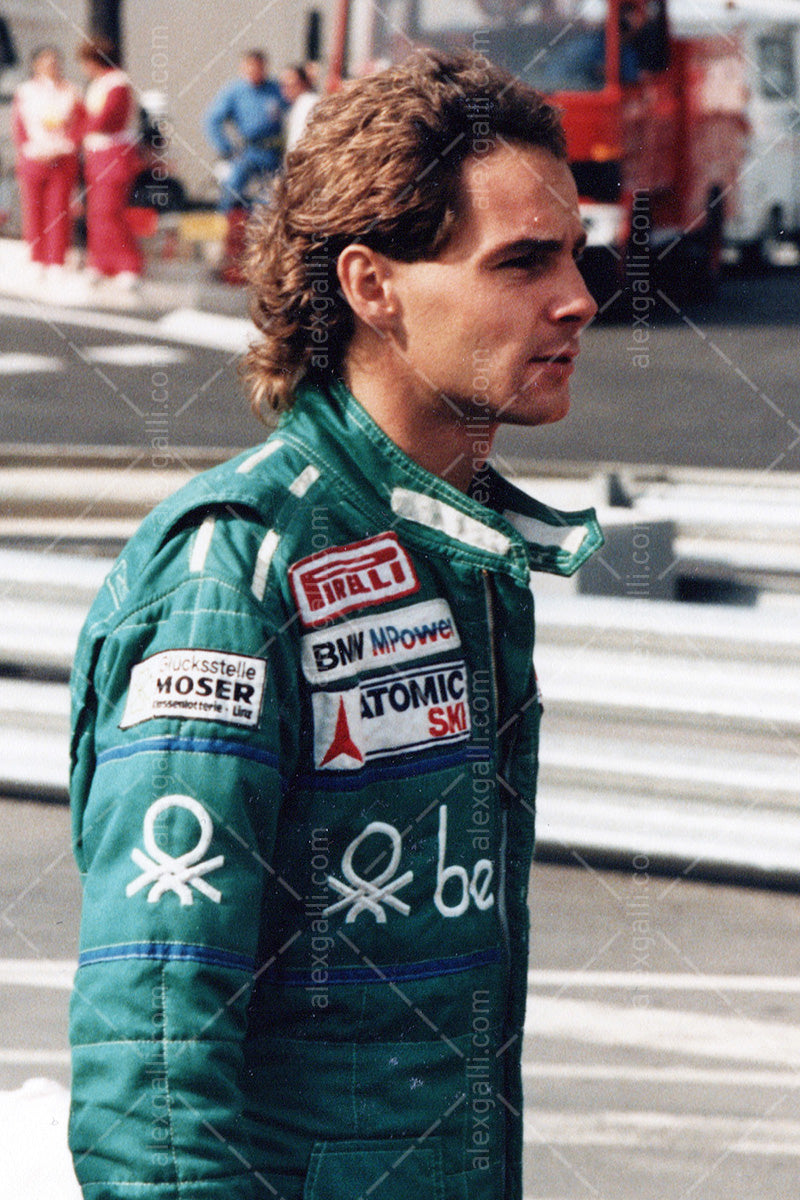 F1 1986 Gerhard Berger - Benetton B186 - 19860017