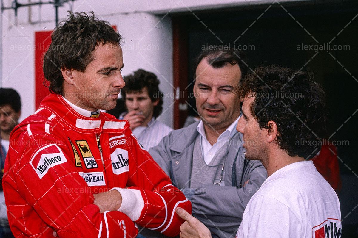 F1 1989 Gerhard Berger - Ferrari 640 - 19890008