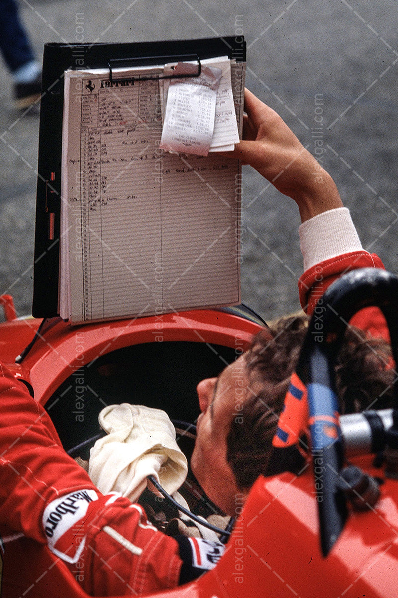 F1 1988 Gerhard Berger - Ferrari 8788C - 19880015