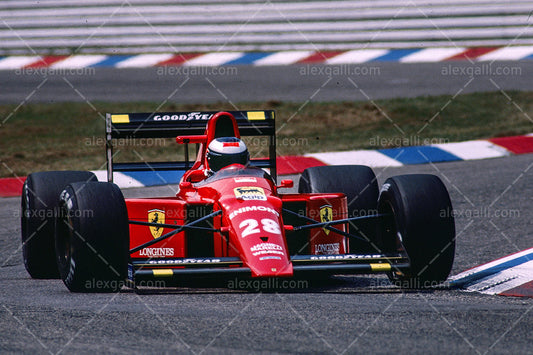 F1 1989 Gerhard Berger - Ferrari 640 - 19890011