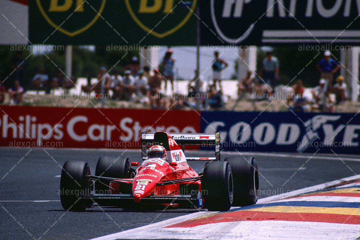 F1 1989 Alex Caffi - Dallara 189 - 19890023