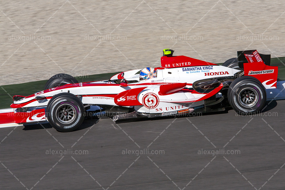 F1 2007 Anthony Davidson  - Super Aguri SA07 - 20070037