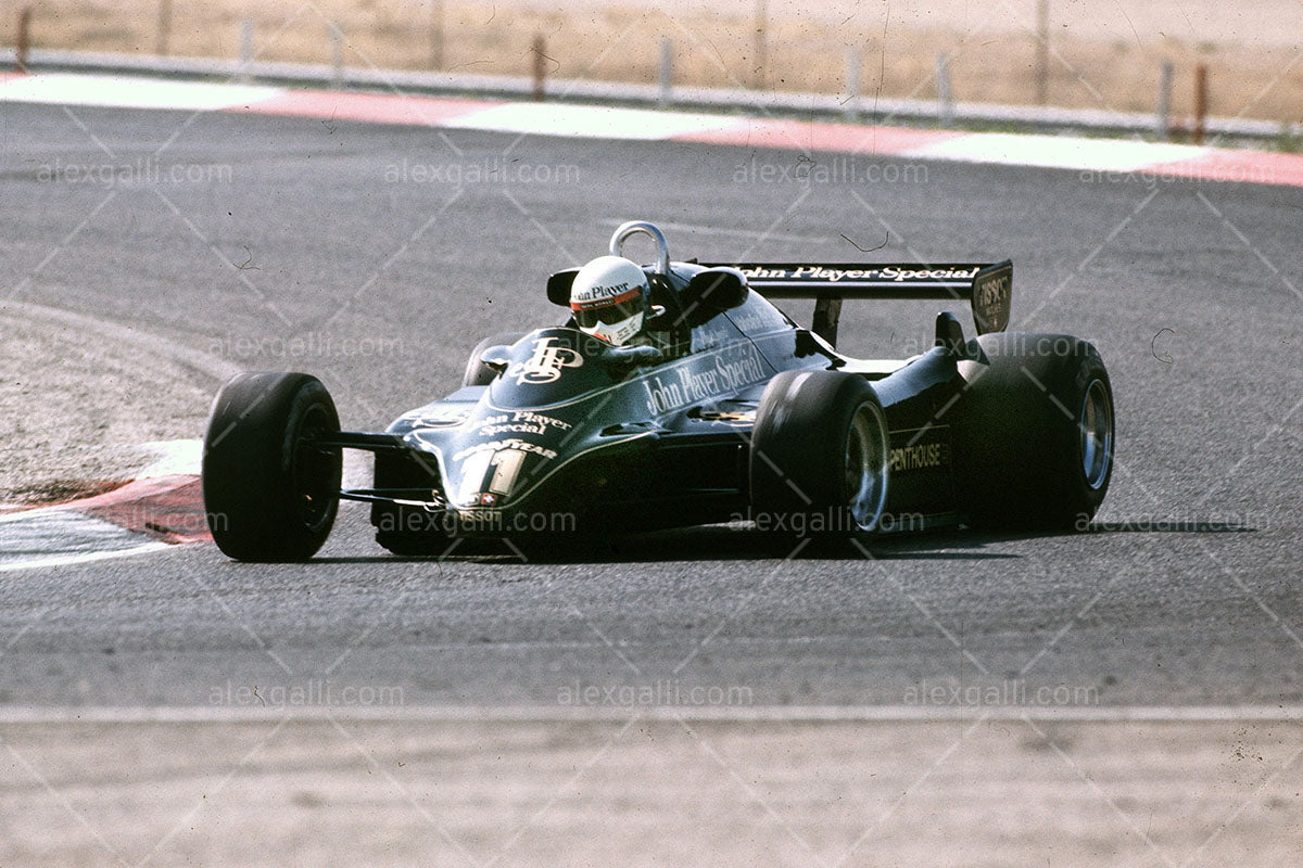 F1 1982 Elio De Angelis - Lotus 91 - 19820020