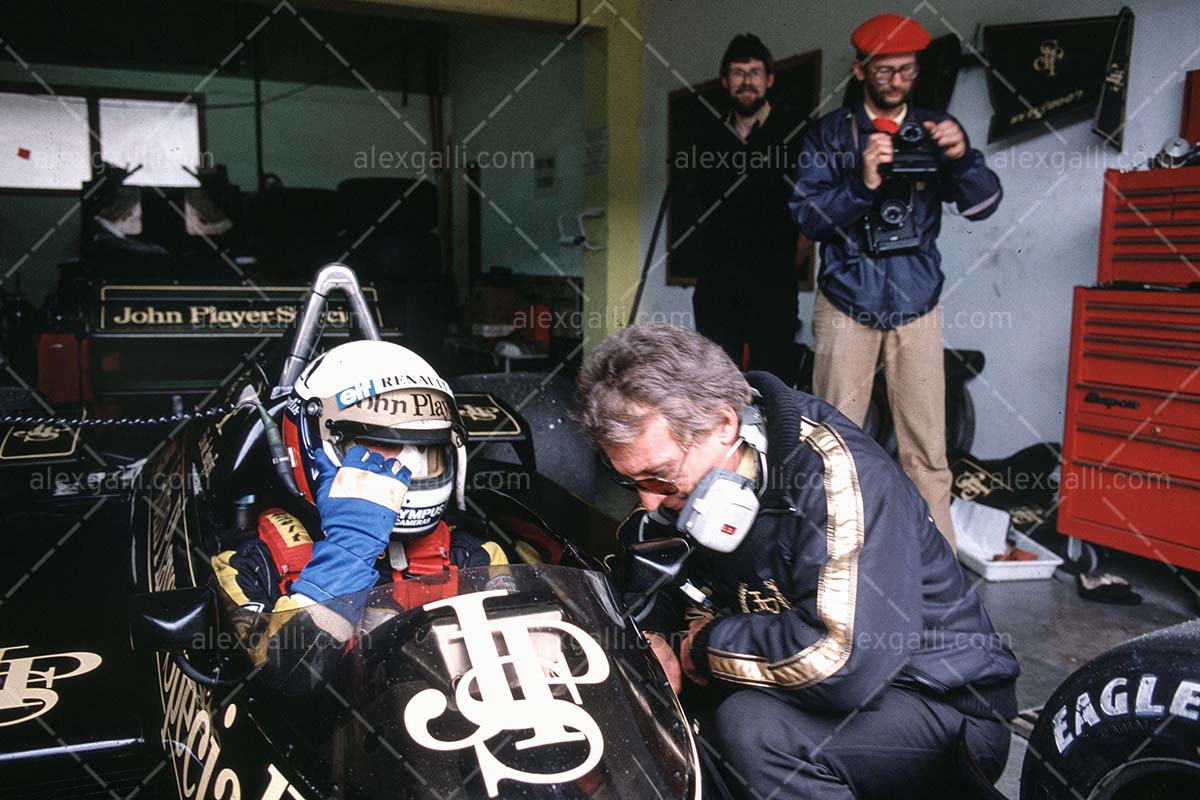 F1 1985 Elio De Angelis - Lotus 97T - 19850039