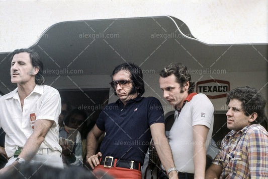 F1 1974 Emerson Fittipaldi, Graham Hill, Niki Lauda, Jody Scheckter - 19740005