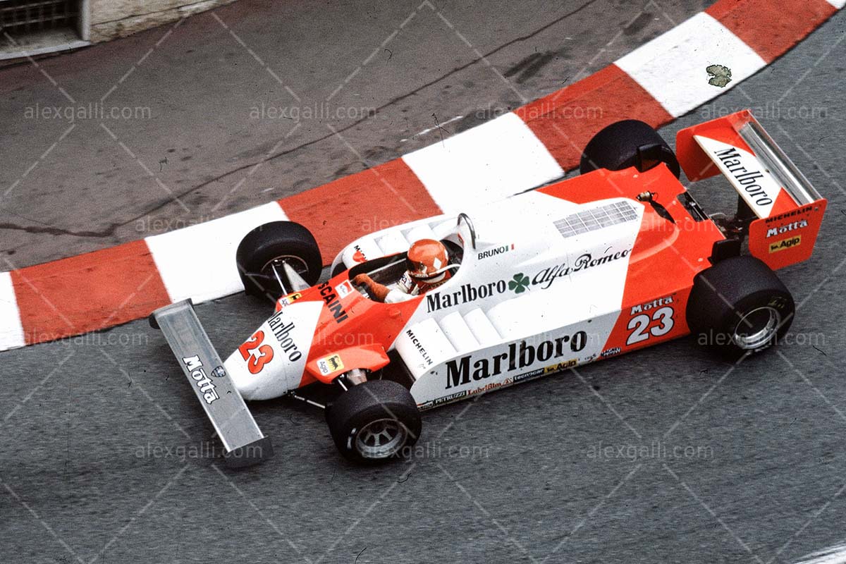 F1 1981 Bruno Giacomelli - Alfa Romeo 179 - 19810016