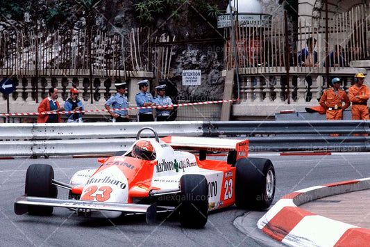 F1 1981 Bruno Giacomelli - Alfa Romeo 179 - 19810017