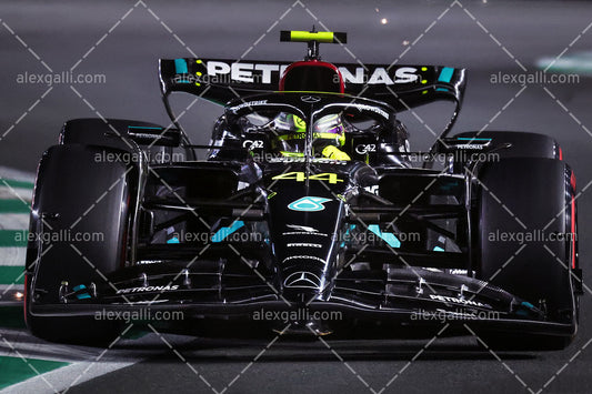 F1 2023 - 02 Saudi GP - Lewis Hamilton - Mercedes - 2300118