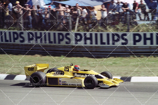 F1 1978 Jean Pierre Jabouille - Renault RS01 - 19780020