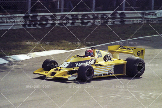 F1 1978 Jean Pierre Jabouille - Renault RS01 - 19780021