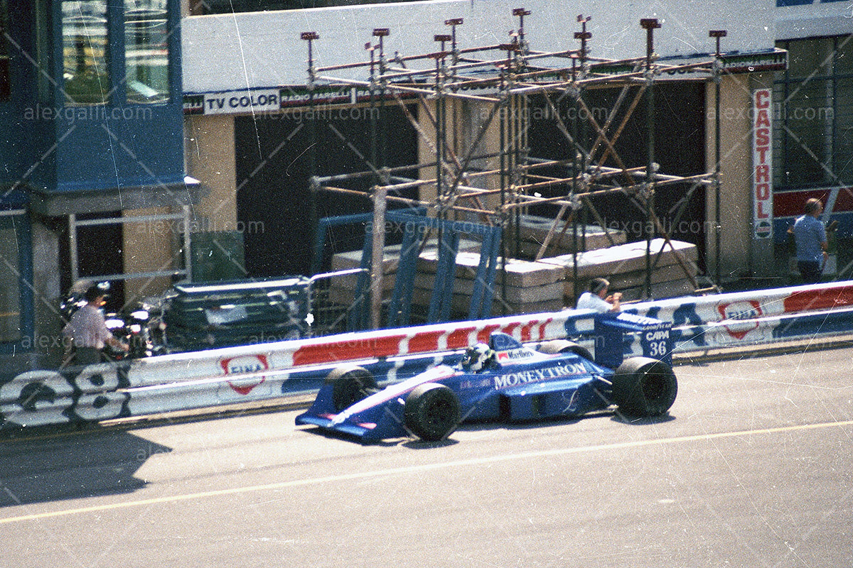 F1 1989 Stefan Johansson - Onyx ORE1 - 19890037