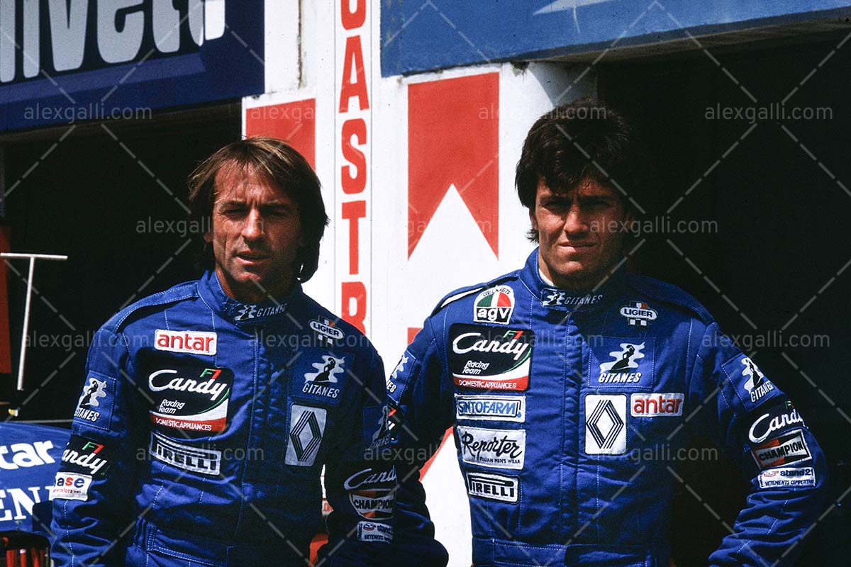 F1 1985 Jacques Laffite - Ligier JS25 - 19850072