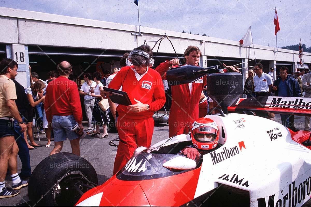 F1 1984 Niki Lauda - McLaren MP4/2 - 19840057