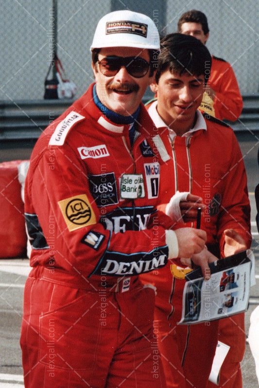 F1 1986 Nigel Mansell - Williams FW11 - 19860069