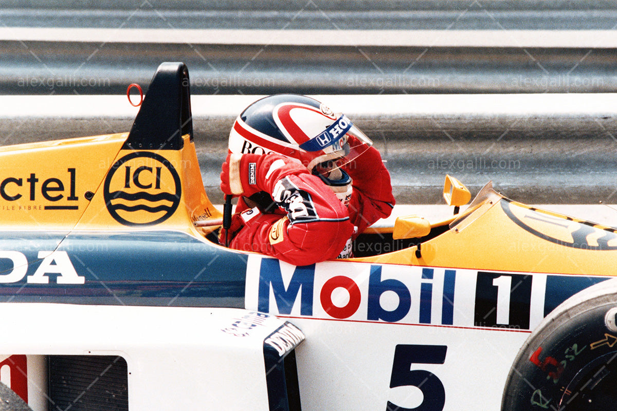 F1 1986 Nigel Mansell - Williams FW11 - 19860065