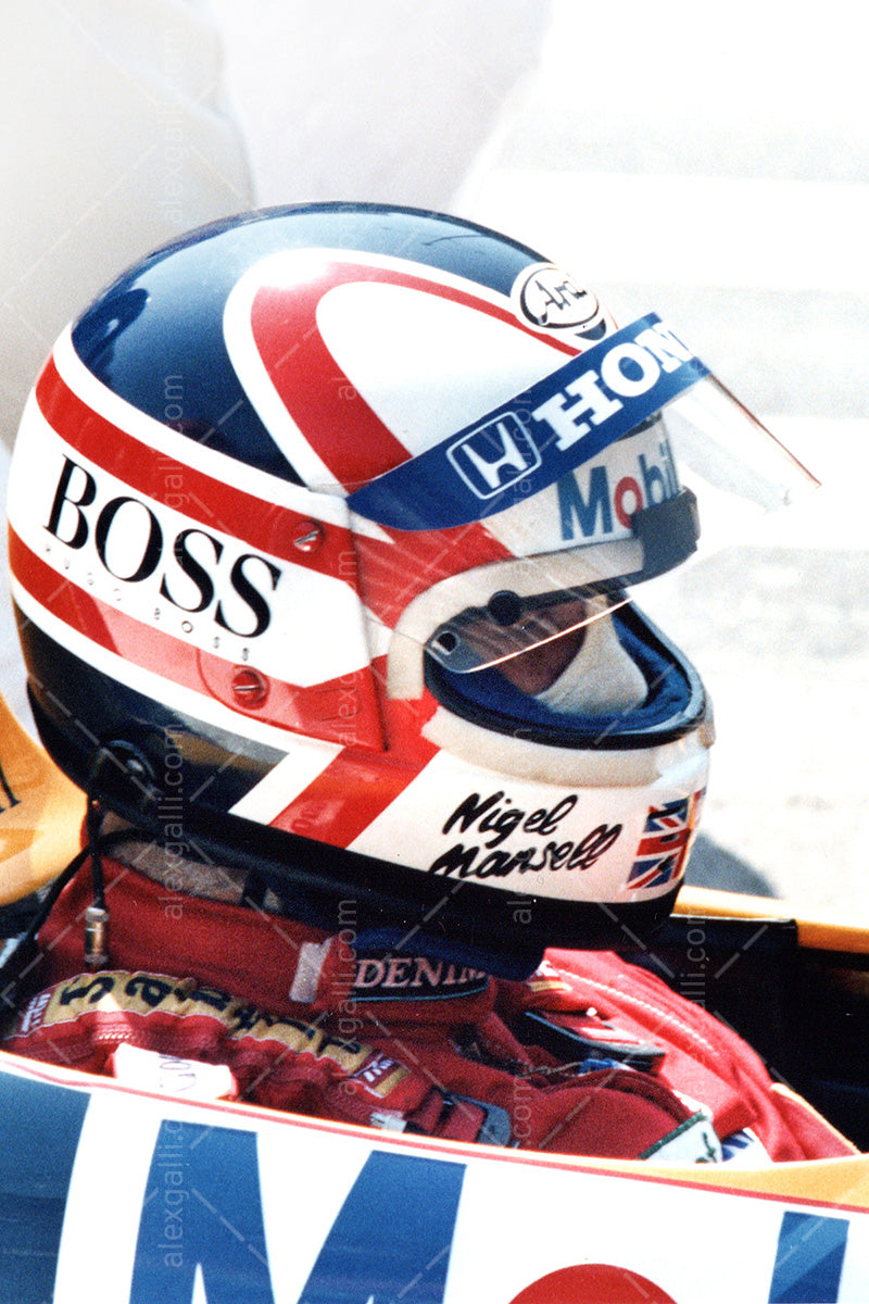 F1 1986 Nigel Mansell - Williams FW11 - 19860066