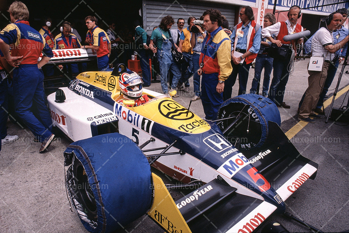 F1 1987 Nigel Mansell - Williams FW11B - 19870070