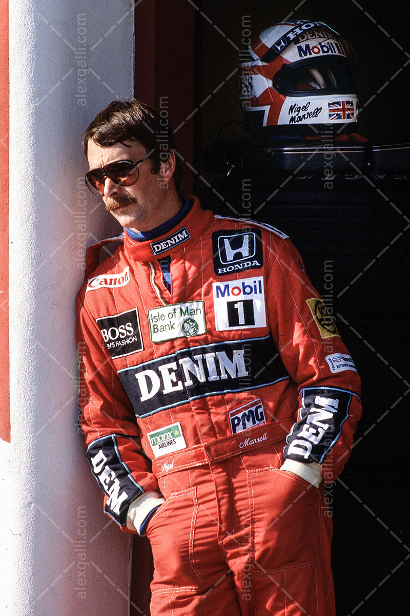 F1 1986 Nigel Mansell - Williams FW11 - 19860067