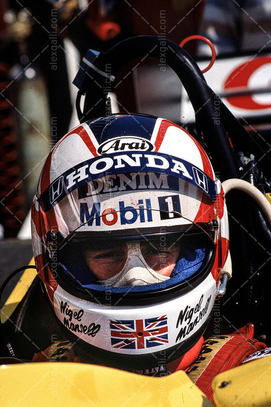 F1 1986 Nigel Mansell - Williams FW11 - 19860068