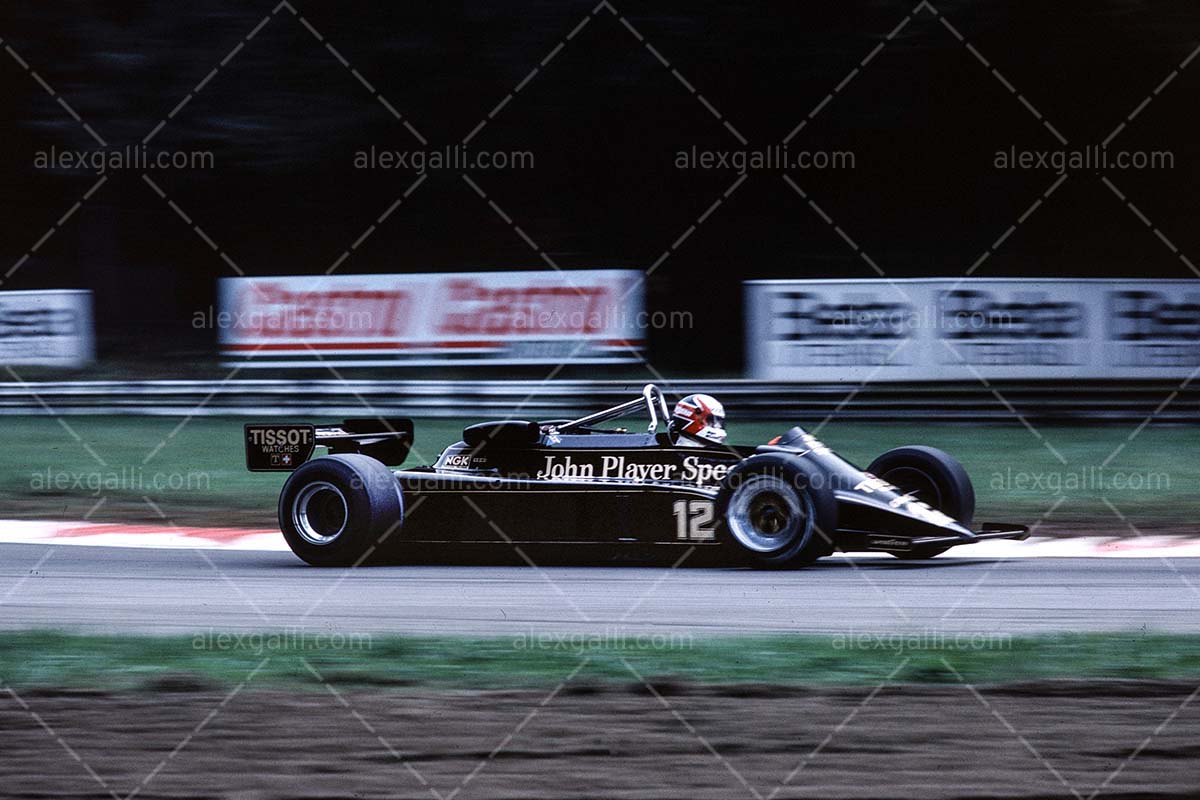 F1 1981 Nigel Mansell - Lotus 81B - 19810029