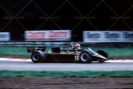 F1 1981 Nigel Mansell - Lotus 81B - 19810029