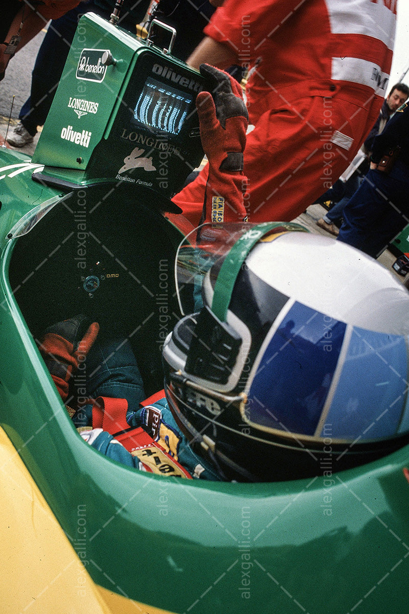 F1 1988 Alessandro Nannini - Benetton B188 - 19880036