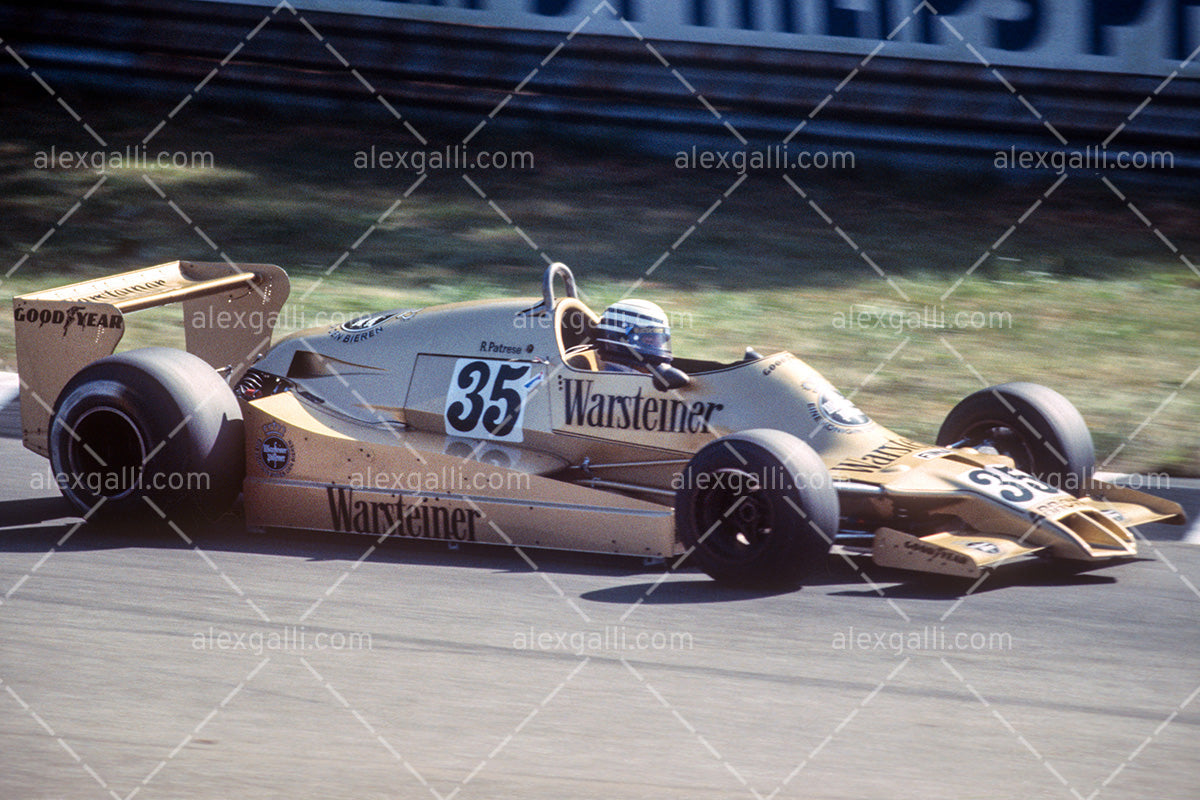 F1 1978 Riccardo Patrese - Arrows A1 - 19780030