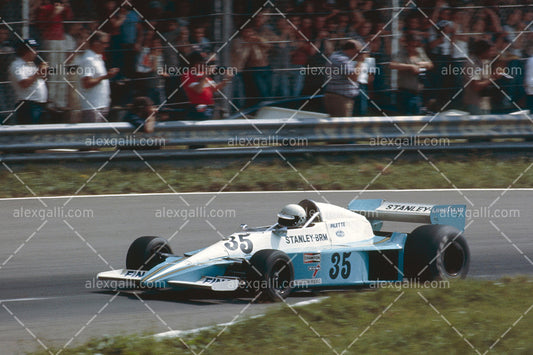 F1 1977 Teddy Pilette - BRM P201 - 19770053