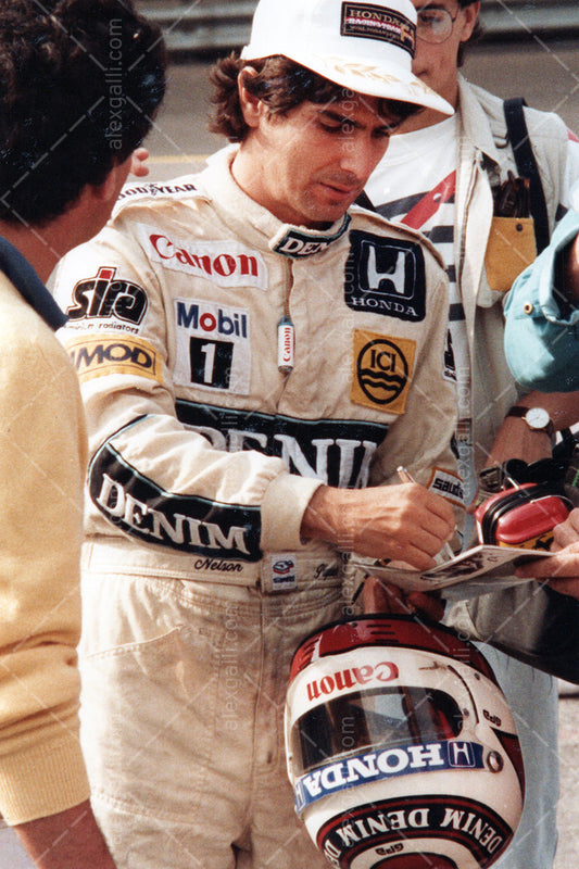 F1 1986 Nelson Piquet - Williams FW11 - 19860091