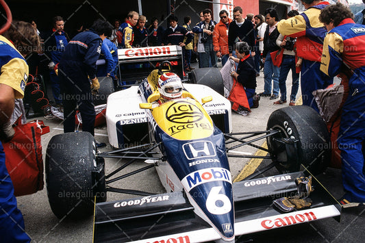 F1 1986 Nelson Piquet - Williams FW11 - 19860094
