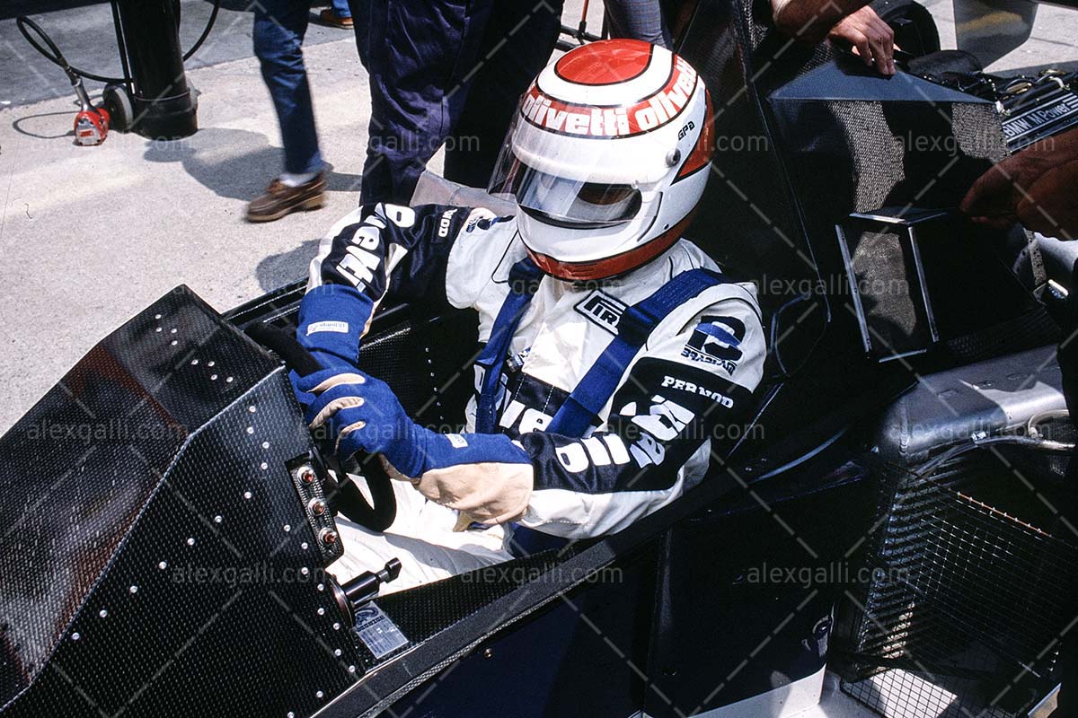 F1 1985 Nelson Piquet - Brabham BT54 - 19850110