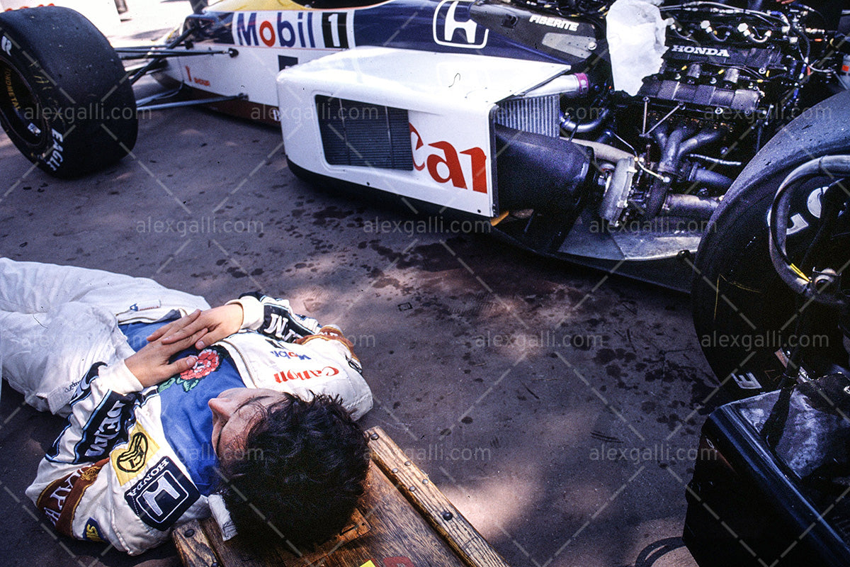 F1 1987 Nelson Piquet - Williams FW11B - 19870097