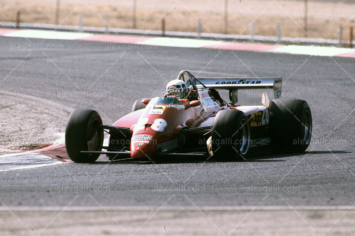 F1 1982 Didier Pironi - Ferrari 126 C2 - 19820059