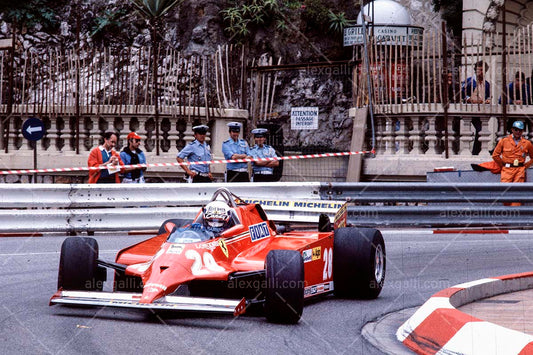 F1 1981 Didier Pironi - Ferrari 126CK - 19810037