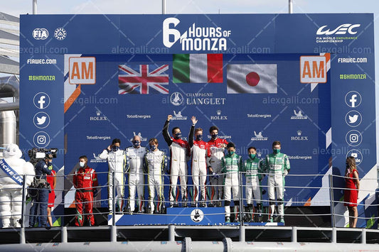 WEC 2021 Podium - 6 HOURS OF MONZA - WEC210035