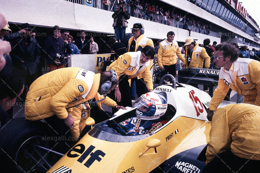 F1 1983 Alain Prost - Renault RE40 - 19830041