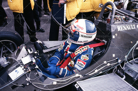 F1 1983 Alain Prost - Renault RE40 - 19830040